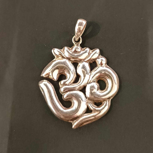 Aum Pendant - Sterling Silver