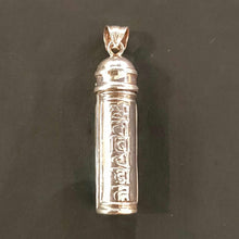 Ghau Locket Cylinder - Sterling Silver