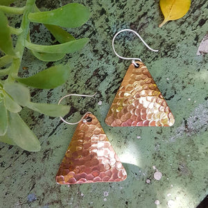 Copper Earrings - Tripai