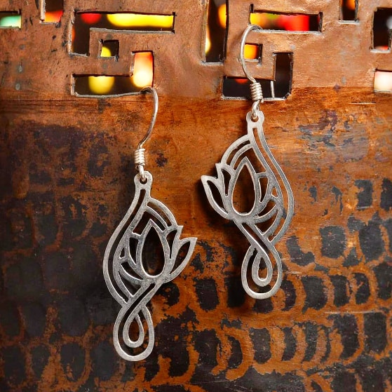 Sterling Silver Earrings - Jaya